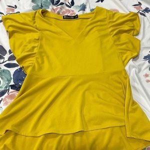 Yellow shirt